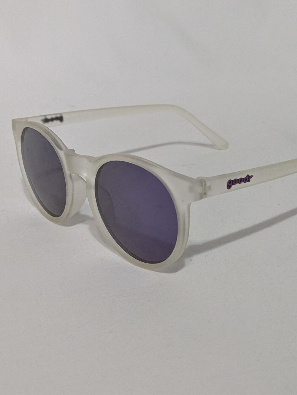 GoodR Sunglasses Polarized Clear Purple Lens No Slip Running Strange Things